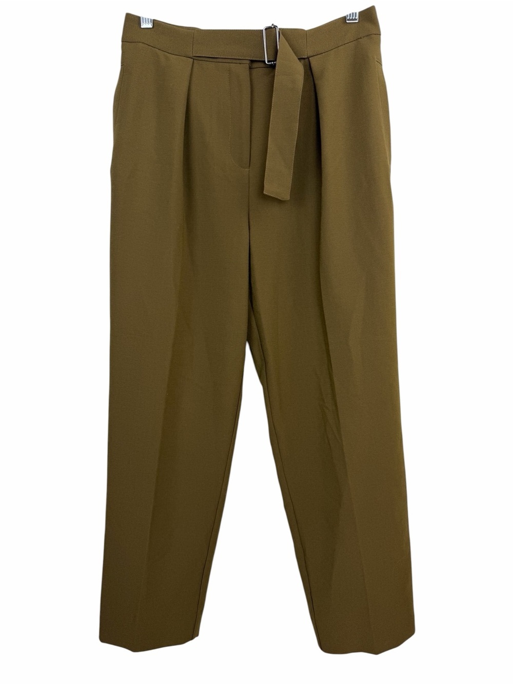 Topshop Belted Tapered Trousers Size US 6 / UK 10